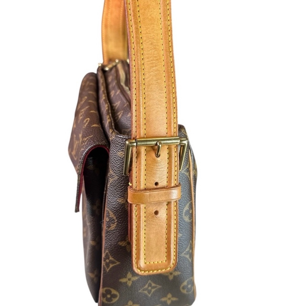 Louis Vuitton Viva Cite Monogram Shoulder Bag in Brown and Tan - Picture 4 of 13